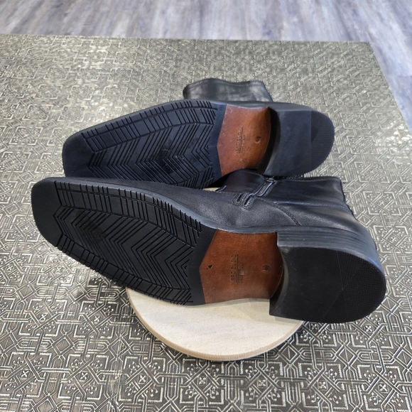 🐢 Romano Sicari Made In Italy Boots Genuine Leather. Size 10 - Picture 10 of 14